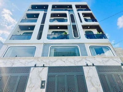Hương Lộ 2 +Bình Tân 5 Tầng 4.6x12 . full NT. Hẻm Ô tô.Gia 7.6 T.