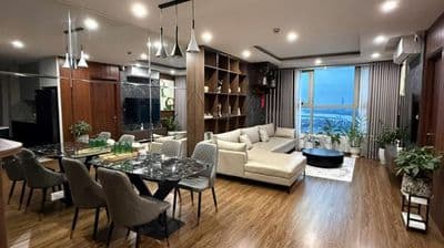 Vừa nhận nhà ở tòa B, IA20 Ciputra nên cho thuê 110m2, 3PN full đồ