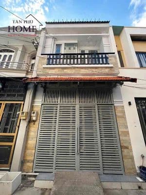 Nhà mới hxh gò dầu_4x15m_đúc 3 tấm mới_3pn_2wc_sân thượng