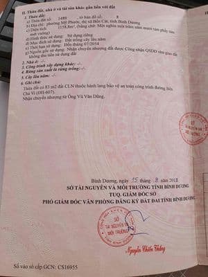 Bán đất có sổ