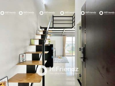 Gần đh y khoa pnt căn hộ duplex ban công - view kính - full nội thất