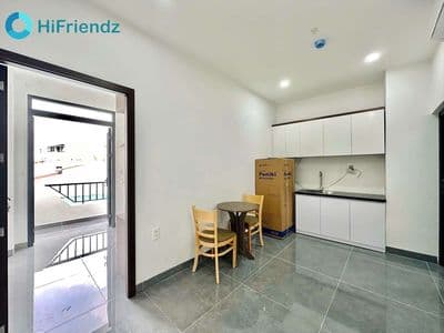 Studio tách bếp bancol full nội thất cực đẹp nằm gần lottemart