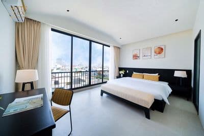 Cho thuê căn hộ 1 phòng ngủ – đường trưng nữ vương, hải châu