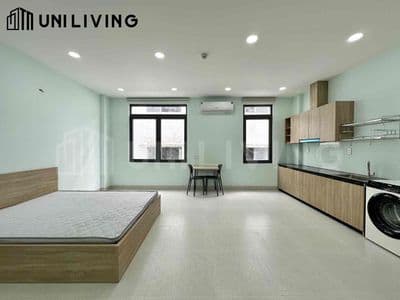 Cho thuê căn studio siêu rộng-nội thất đầy đủ-gần uỷ ban q2