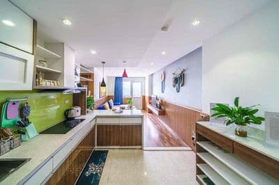 Cho thuê căn hộ 2pn view thành phố Mường Thanh