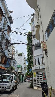 Nhà đẹp hẻm xe hơi Bình Thạnh,4 PN (1PN trệt), nội thất đủ,SD90m2,5tx