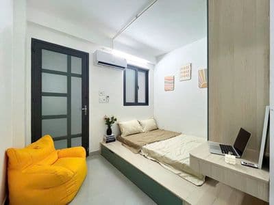Studio full nt dương quảng hàm gần đh công nghiệp, văn lang thang máy