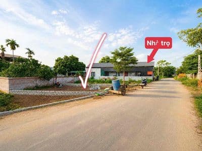 77m thổ cư, bám đường nhựa rộng 2 ô tô tránh tại Hoà Lạc