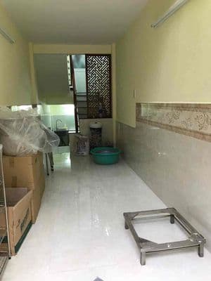 Nhà Mới 1 trệt 1 lửng 1 lầu có sân thượng - 2PN 2VS, khu an ninh