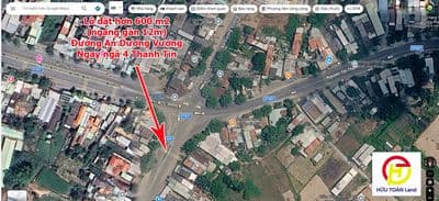 Bán lô đất 600 m2; đường An Dương Vương; Giá 18 tr/m2, tặng nhà 2 tầng