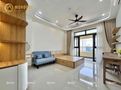 Cho thuê căn hộ ban công có thang máy - nt như hình