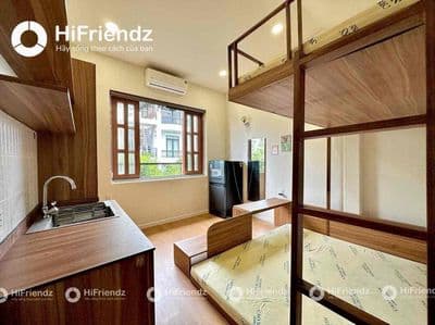 Trống sẵn căn hộ cửa sổ lớn - 2 không gian ngủ