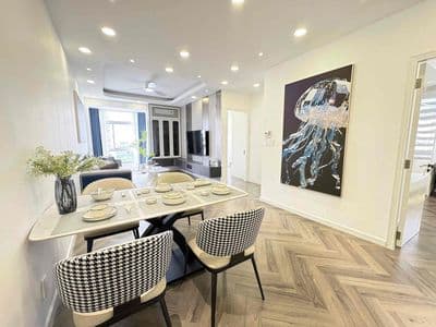 Sky garden 1+2 – căn góc 3pn luxury, view đẹp – 40tr/tháng