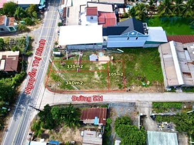 MẶT TIỀN KINH DOANH 5x27=135m2 Sổ riêng Đường Nguyễn Thị Rành giá 1tỷ1