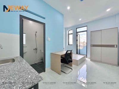 Chdv cao cấp mới xây 100%, ban công, sẵn nội thất gần đại học văn hiến