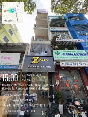 Siêu hiếm mặt tiền Ngô Gia Tự Quận 10 -Chỉ 8 Tỷ 5 - 5 tầng - vỉa hè 9m