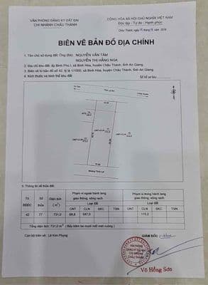 đất chính chủ