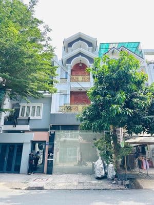 Cho thuê nhà hẻm 12m lê đức thọ 5x20m trệt lửng 3 lầu 6pn full nt