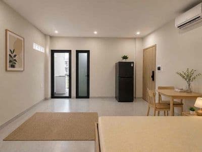 1pn tách bếp ban công full nội thất ngay đh vlu, iuh,nttu