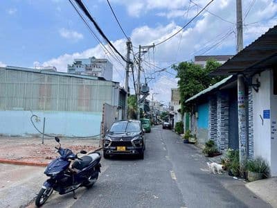 Đất 5x20m, Shr MT Nhựa 8m Thông Sau Lưng Chợ, Nhà Thờ Trung Chánh.