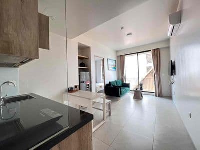 Cho thuê 1pn full nội thất bancol ngay cầu vượt hoàng hoa thám