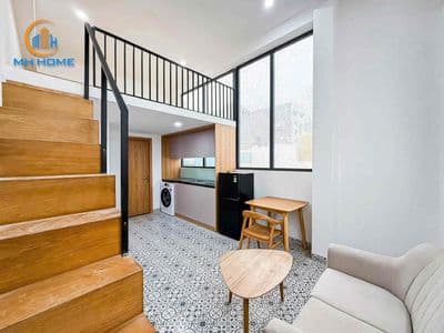 Duplex mới xây full nội thất sát lotte mart, tdtu, rmit cửa sổ thoáng