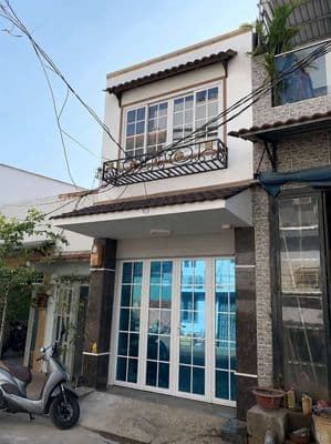 Nhà 1 Trệt 1 Lầu 3PN 3WC Mặt Tiền Đường Số Phường Tân Kiểng