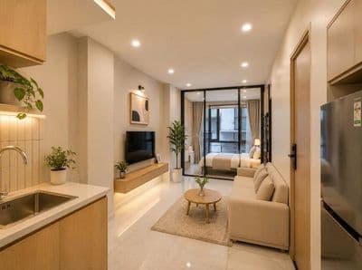 Căn hộ 1n1k-2n1k mới full nội thất nguyễn khang-cầu giấy-đường láng