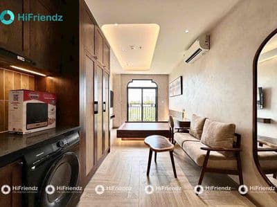 Studio rộng thoáng nằm ngay trung tâm đảo kim cương
