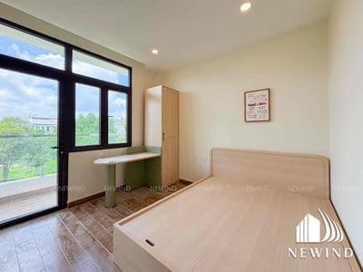 Studio bancon, cửa sổ mới xây 100%, chỉ tính điện, đối diện rmit, tđtu