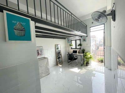 Căn hộ bancol duplex phạm văn chiêu - full nội thất