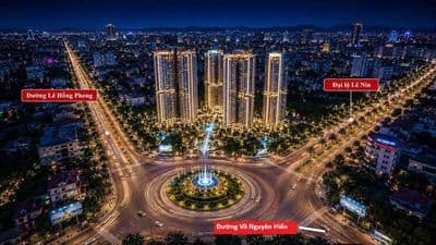 Bán nhà mặt đường kinh doanh= võ nguyên hiến- phường trường vinh-na