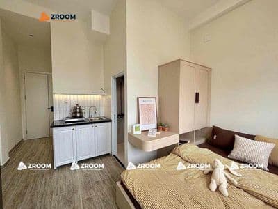 Siêu studio cao cấp cực sang - full nội thất - ban công - ngay quận 6
