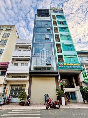 Tòa nhà mới MT Nguyễn Thông, Q3. Dt: 5,5x20m, Kc: 8 tầng TM+PCCC