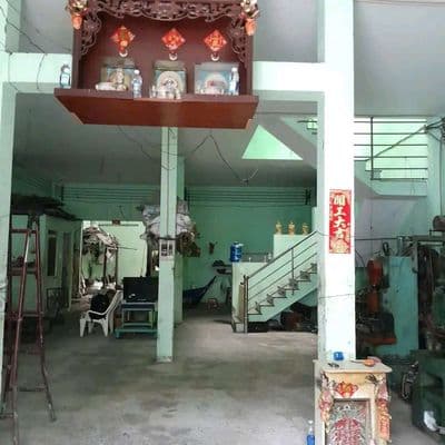 Cho thuê kho xưởng 8x32m, lầu, 3pn, điện 3pha, tải 5tấn , giá 23tr