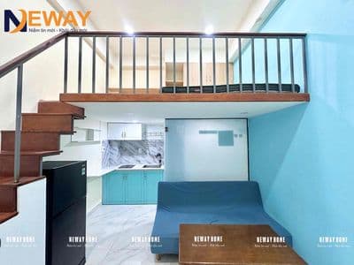 Cho thuê phòng full nội thất - gác cao - quận 7 đối diện đh marketing