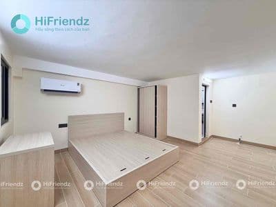 Căn studio tông gỗ sang - xịn - mới ngay phú nhuận - giáp bình thạnh