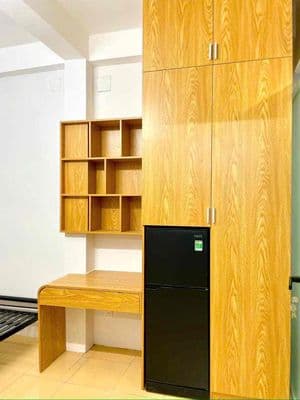 Nhận xe điện_Studio cửa sổ_Full NT_Hẻm xe hơi_Không chung chủ sát UEH
