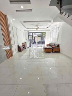 nhà 1 trệt 2 lầu An Phú,Thuận An, Dt 5x16 80m2 đường 7m đậu ô tô ok