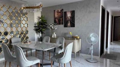 Cho thuê SUNSHINE SKY CITY Q7 132m2 4PN 3WC full nội thất đẹp