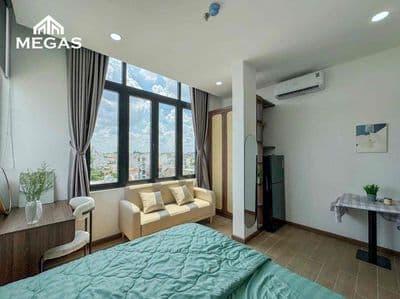 Trống lại studio full nội thất - tô ký-cvpm quang trung -mega market