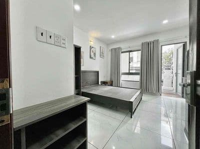 Căn hộ balcon ngay nguyễn văn đậu - full nội thất - thoáng mát