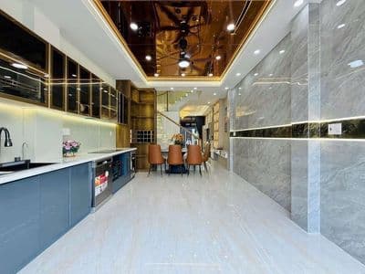 Cho thuê nhà nguyên căn full nội thất 5pn 4wc phường 13 gò vấp