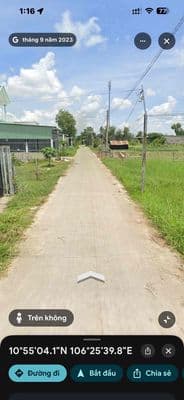 đất nền Đức Lập. sau lưng sơn luỹ