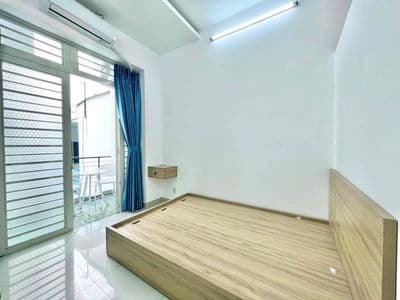 Cho thuê căn hộ Studio Ban công Q4 gần ĐH Luật, ĐH Nguyễn Tất Thành