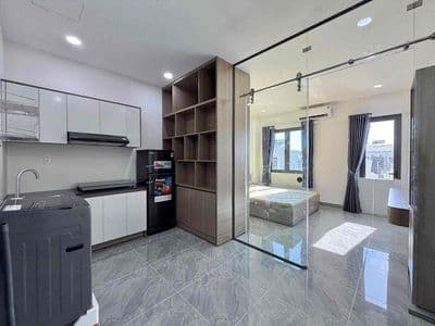 Chdv full nội thất 1 phòng ngủ tách bếp ngay nguyễn văn quá-quận 12