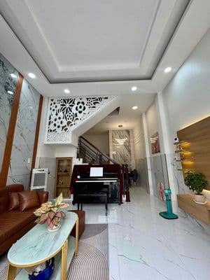 4.07 13m, Bán nhà 2 Tầng, 3Pn, Hẻm 6M, Lê Văn Thọ, P9 Gò Vấp, 5 Tỷ