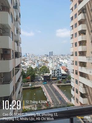 Tôi bán Screc Tower, Q3 DT 59m2, 2PN 1WC giá 3,45 tỷ