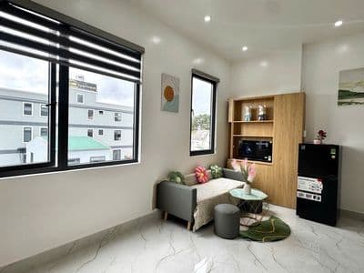 Cho thuê căn hộ 1 phòng ngủ siêu rộng khu vực phường 9