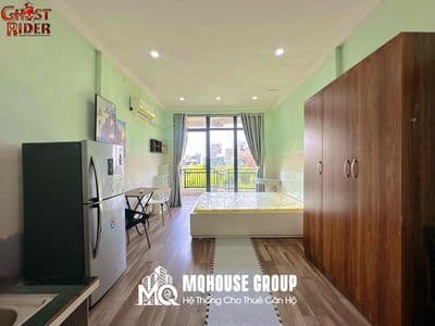 Căn hộ studio ban công mặt tiền hoàng sa_ngay chợ tân định_đh ueh isb